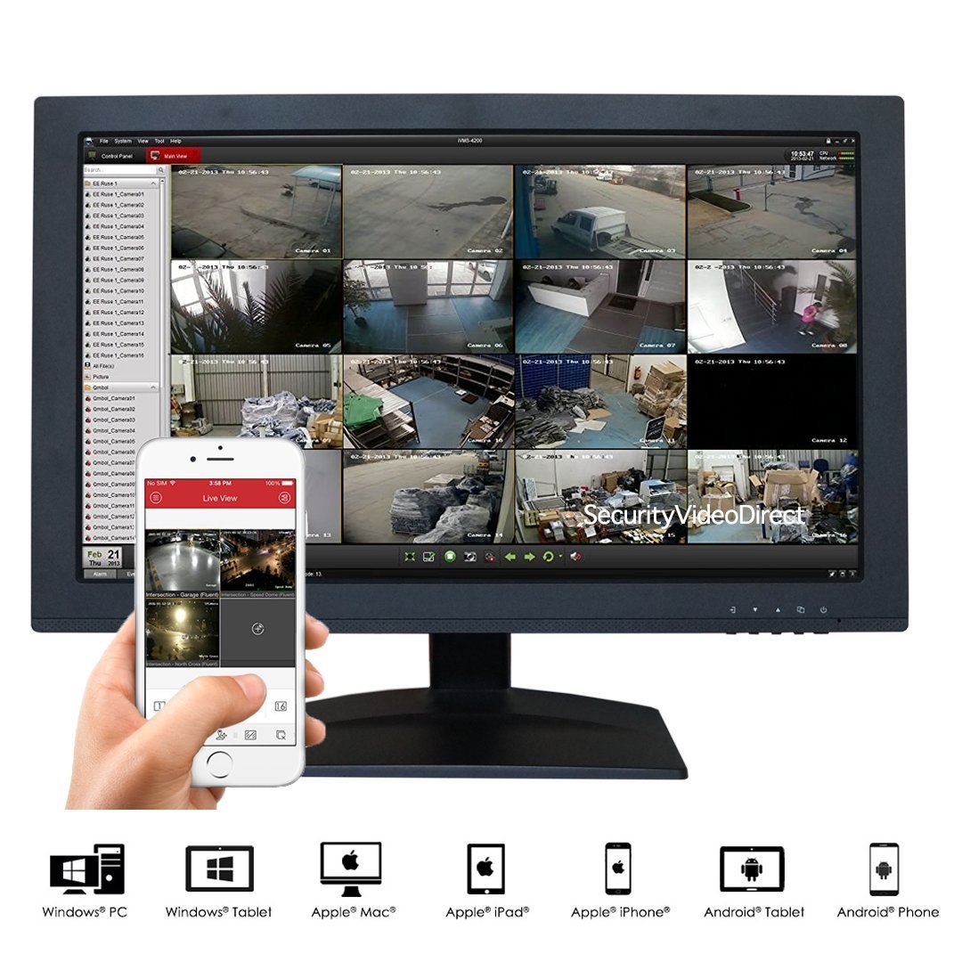 Amazon.com : 16 Channel DVR for Security Camera System, HD-TVI